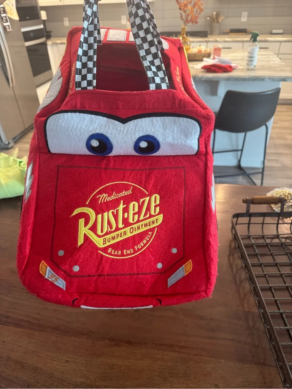 Pottery Barn Disney Pixar Lightning McQueen Kids Costume
